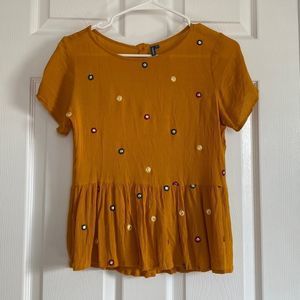 Chumbak | Embellished Yellow Top Small